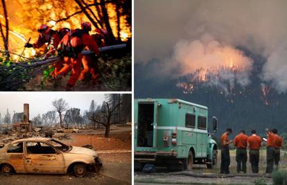 Kalifornijom hara Dixie, treći najveći požar u toj državi ikad