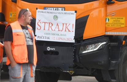 Radnici Cesta Šibenik najavili novi prosvjed: 'Borit ćemo se'