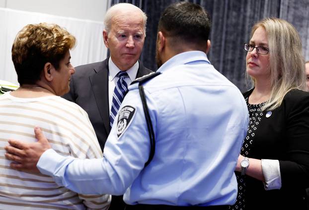 U.S. President Biden visits Israel amid the ongoing conflict between Israel and Hamas