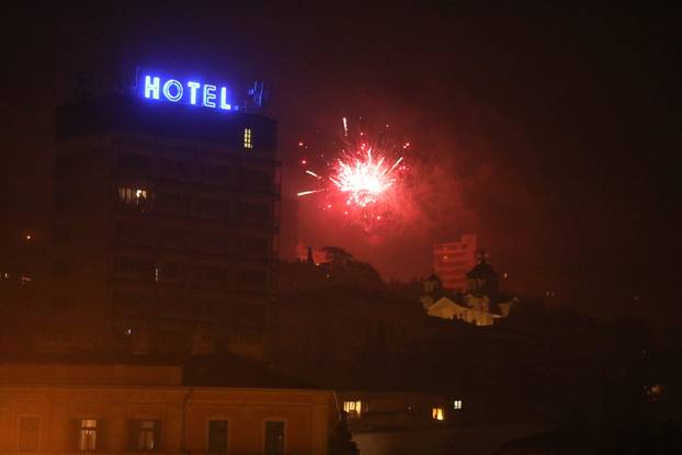 Doček Nove godine u Rijeci na Korzu