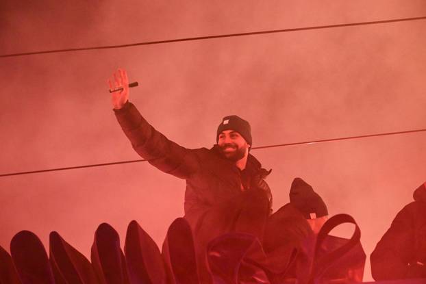 ARHIVA - 2022. Zagreb: Svečani doček nogometaša nakon osvojenog trećeg mjesta na SP-u u Katru