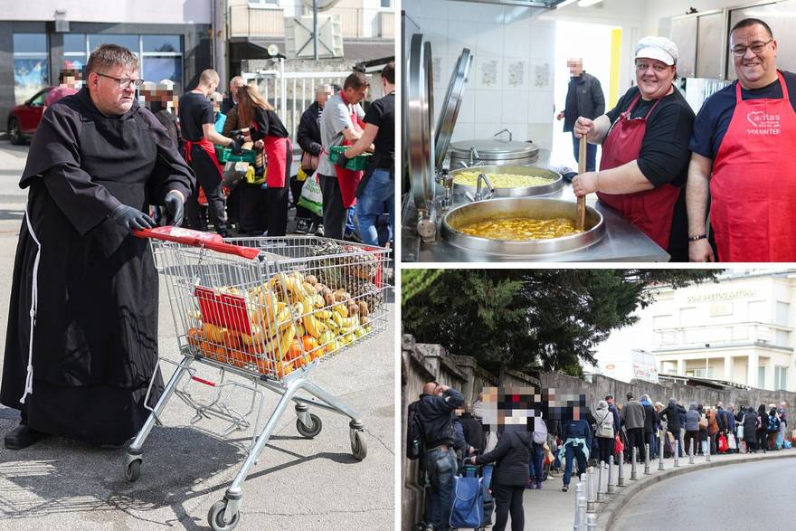 Sve du&zcaron;i redovi u pu&ccaron;koj kuhinji: 'Na&scaron;a volonterka se rasplakala kad je vidjela svog profesora'