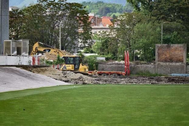 Zagreb: Rušenje postojećih tribina i nogometne infrastrukture na stadionu u Kranjčevićevoj