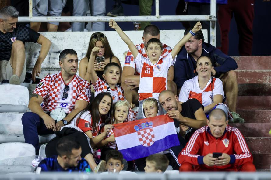 Atmosfera na Poljudu na utakmici između Hrvatske i Španjolske u Ligi nacija