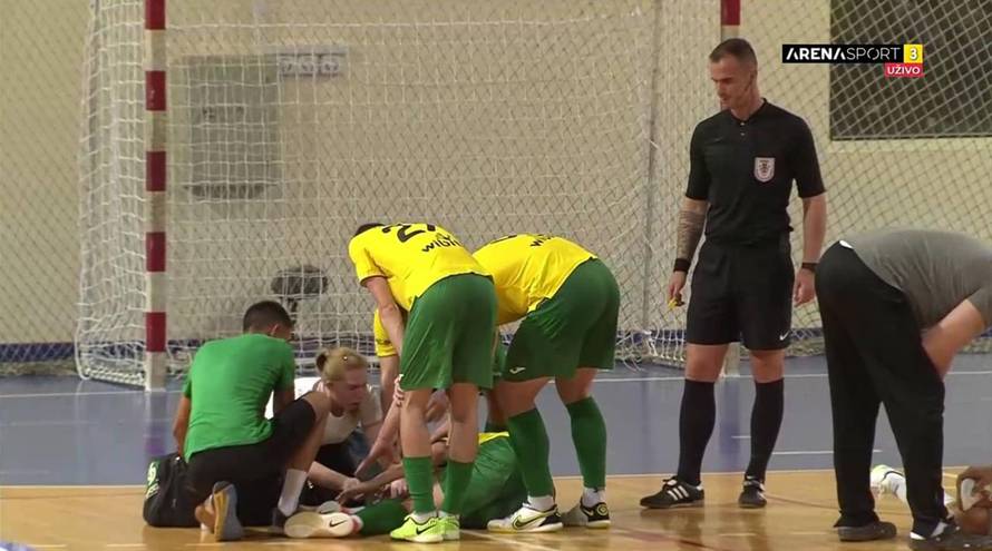 FOTO Horor lom noge zasjenio trijumf Puljana u finalu futsala