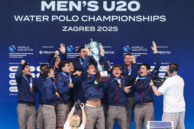 Zagreb: &Scaron;panjolci osvojili zlato na Svjetskom vaterpolskom U-20 prvenstvu
