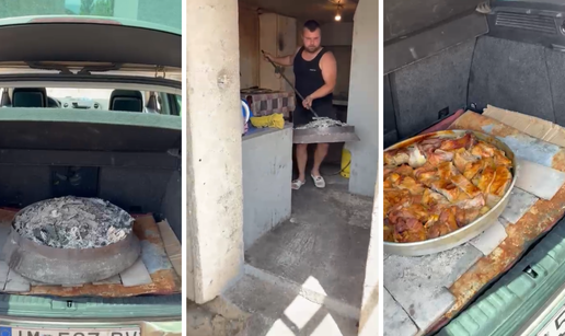 VIDEO Peka iz gepeka: Ovako je Imoćani dostavljaju  - još vruću!