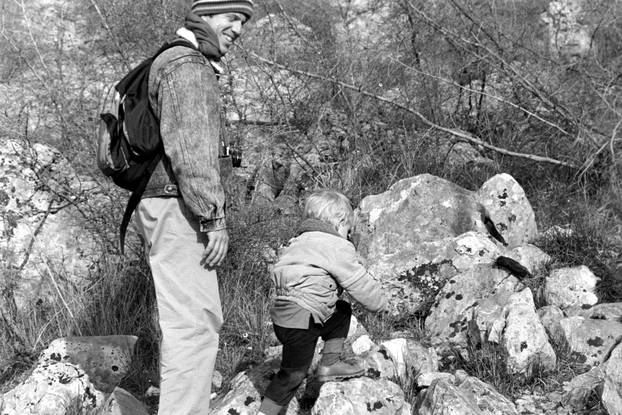 Podbrdo, mjesto ukazanja Gospe u Međugorju, 27.1.1991.