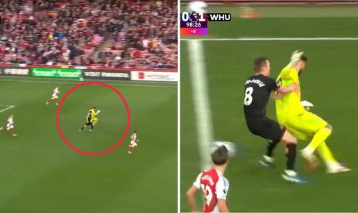 VIDEO Pogledajte nevjerojatan potez Arsenalovog golmana! 'Može među atletičare kad želi'