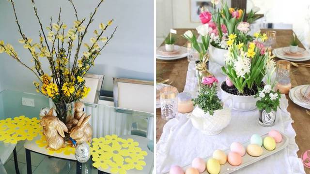 Neka vaš uskrsni stol bude još ljepši: Evo kako ga dekorirati