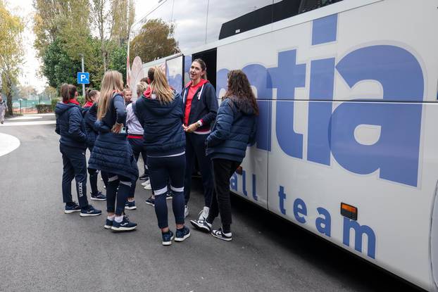 Zagreb: Okupljanje ženske rukometne reprezentacije uoči priprema za Svjetsko prvenstvo