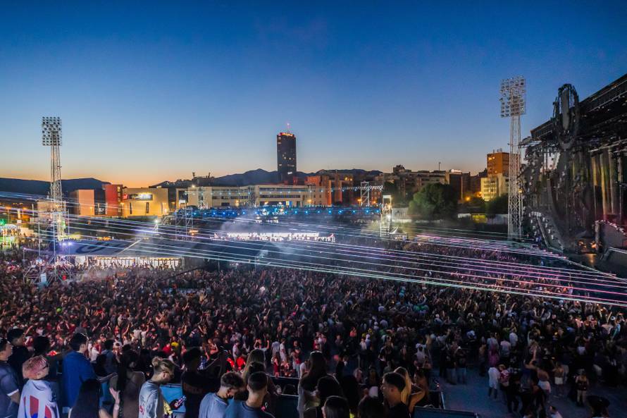 Spli: Svitanje na završetku prve večeri Ultra Festivala