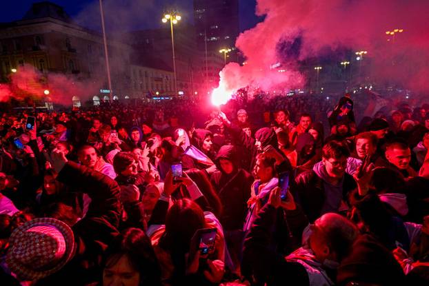 Zagreb: Svečani doček rukometnih reprezentativaca nakon osvojene bronce na Europskom prvenstvu
