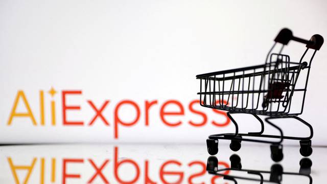 FILE PHOTO: Illustration shows AliExpress logo