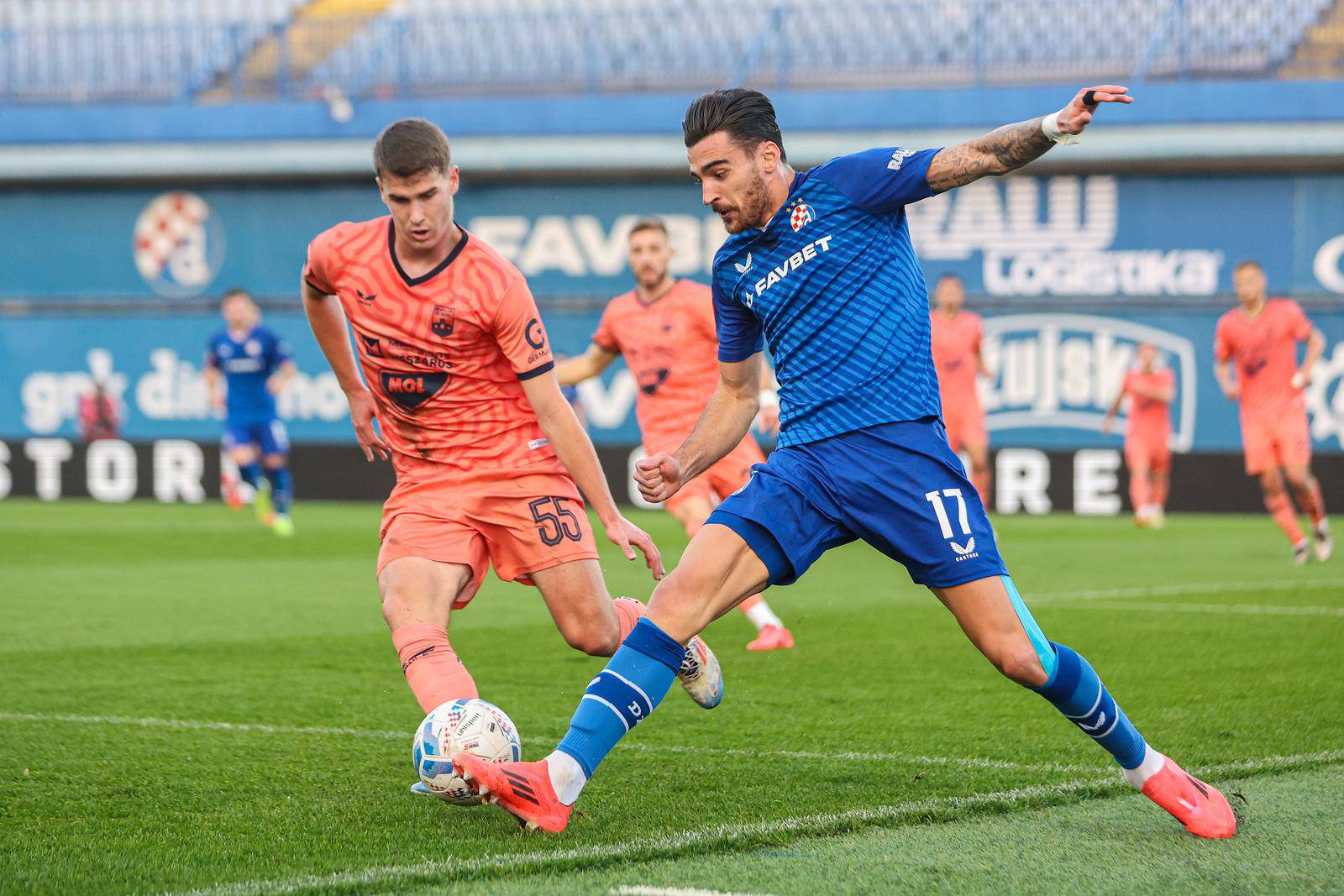 Zagreb: GNK Dinamo i NK Osijek u 11. Kolu Prve HNL