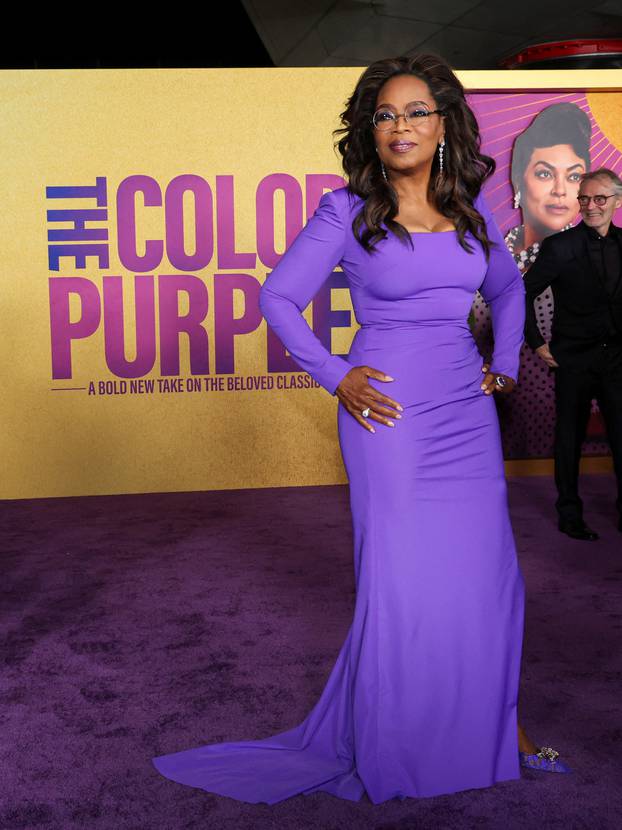 Premiere of the film "The Color Purple" in Los Angeles