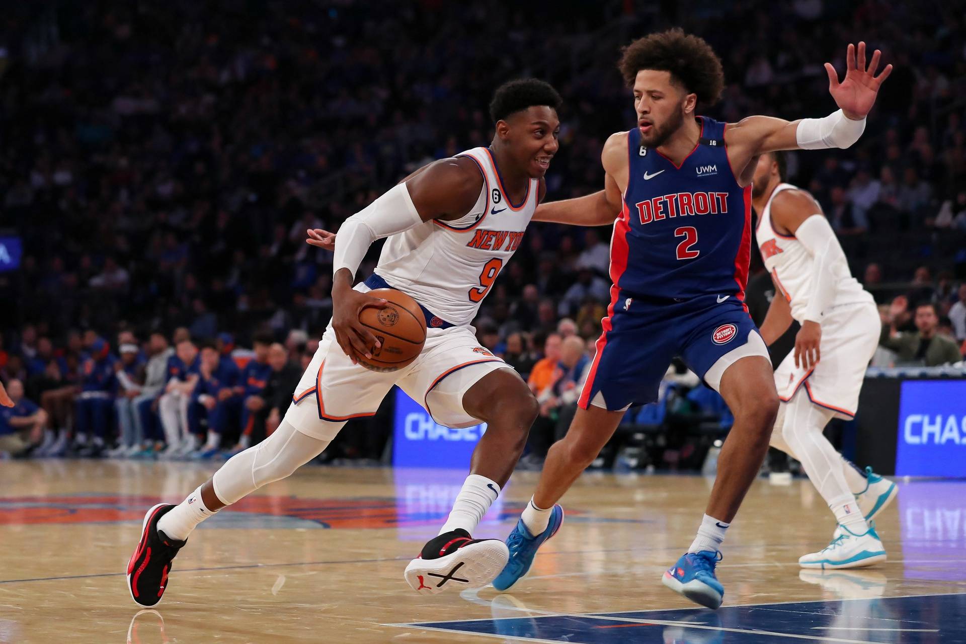 NBA: Detroit Pistons at New York Knicks