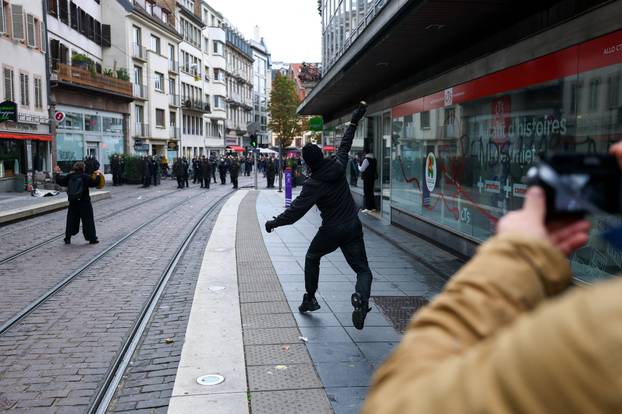 Nationwide protests in France against the cost of living