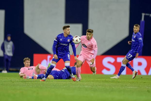 Zagreb: UEFA Europska liga, grupna faza, 4. kolo, GNK Dinamo - Celta Vigo