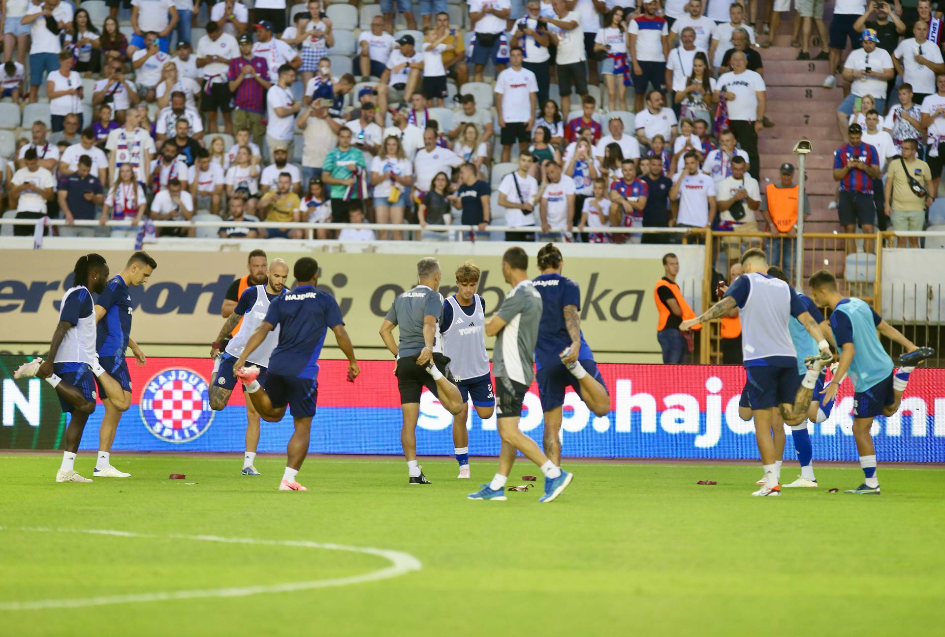 Split: Prva utakmica drugog pretkola Konferencijske Lige: HNK Hajduk - HB Torshavn