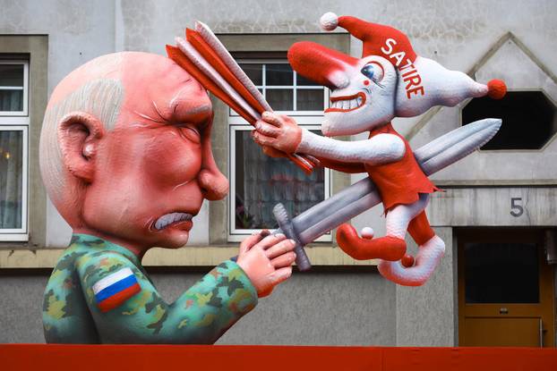 Rose Monday parade in Dusseldorf