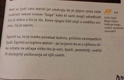 Citat izazvao buru na fejsu:  'Egoisti su logično ateisti'