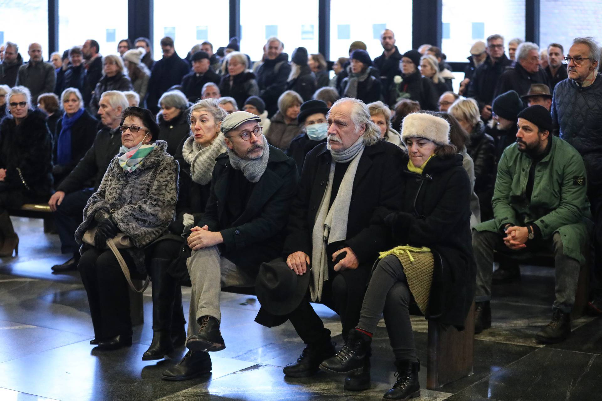 Zagreb: Posljednji ispraćaj glumca Mladena Vasaryja