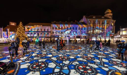 U sklopu Adventa otvoren je i festival svjetla - Kaleidoskop