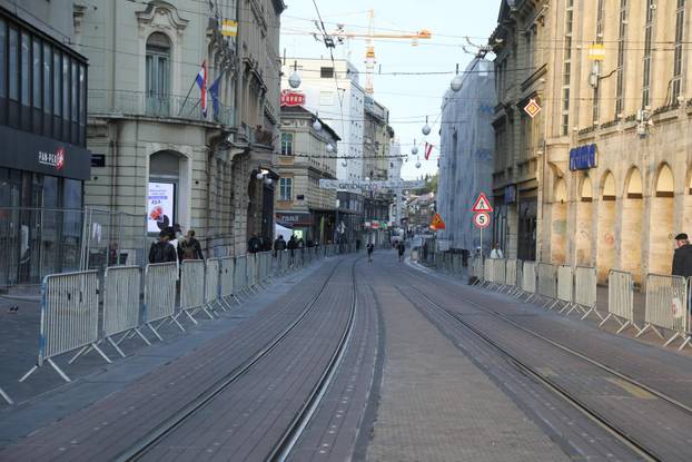 Zbog Zagrebačkog maratona zatvorene ulice u centru Zagrebab