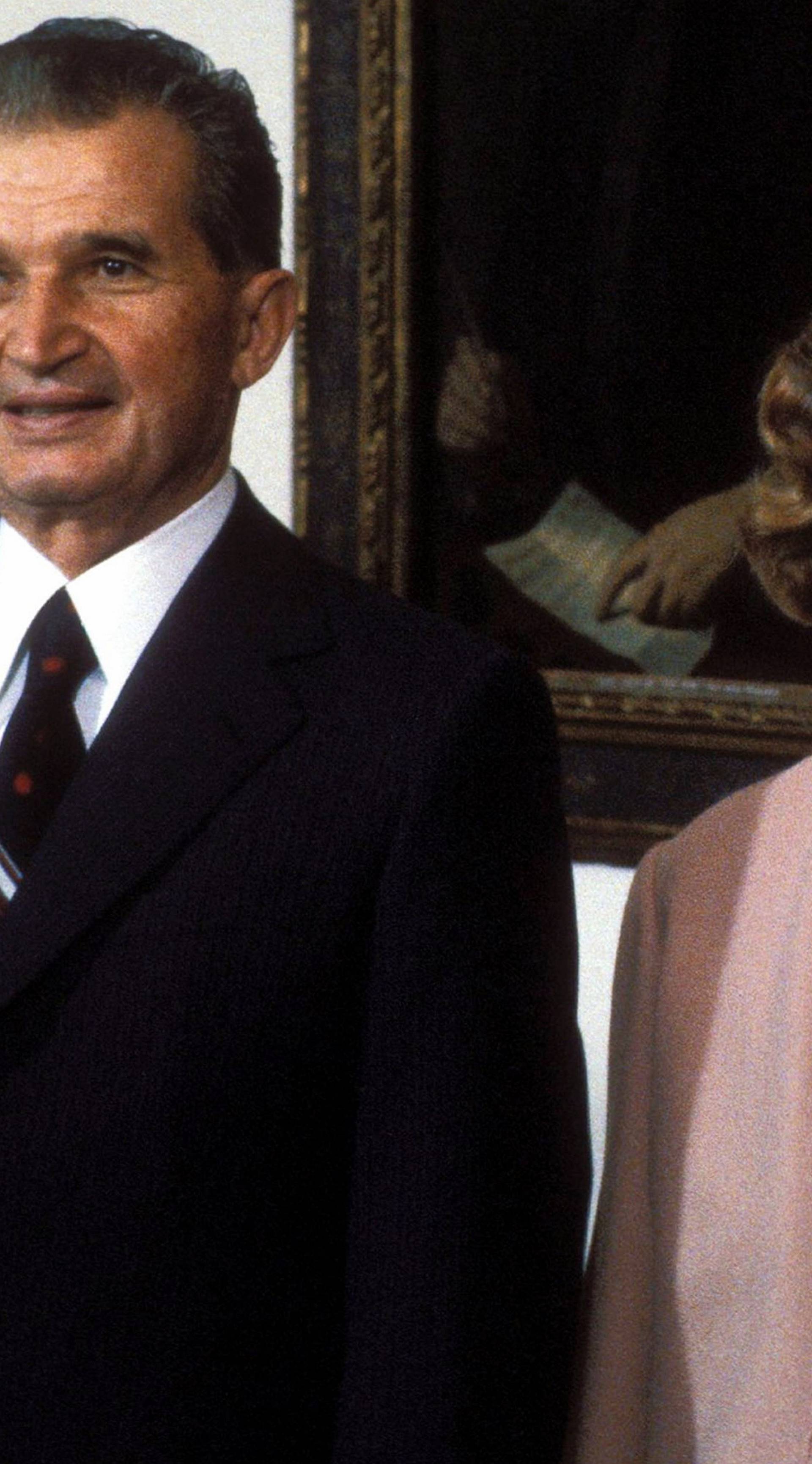 Elena and Nicolae Ceausescu of Romania 1984