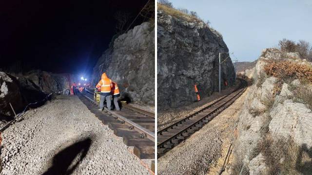 FOTO Željezničku prugu kod Rijeke 11 dana nakon sudara vlakova opet puštaju u promet