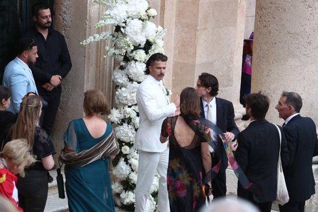 ARHIVA - 2024. Dubrovnik: Vjenčanje Nicole Artukovich i Liama Stewarta u crkvi sv.Ignacija