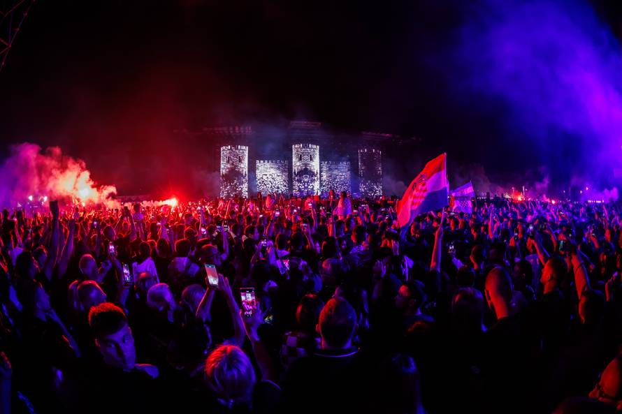 Veliki koncert Marka Perkovića Thompsona u Sinju