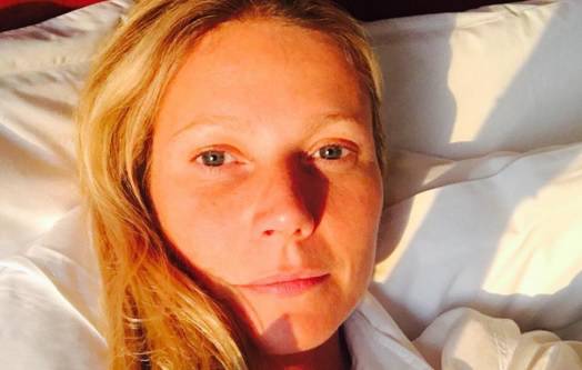 Selfie iz kreveta: Gwyneth oduševila 'fotkom' bez šminke