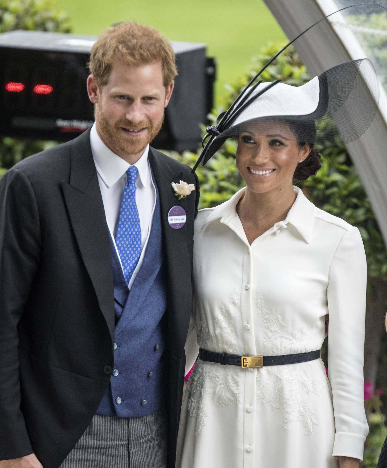 The Duke and Duchess of Sussex Ascot