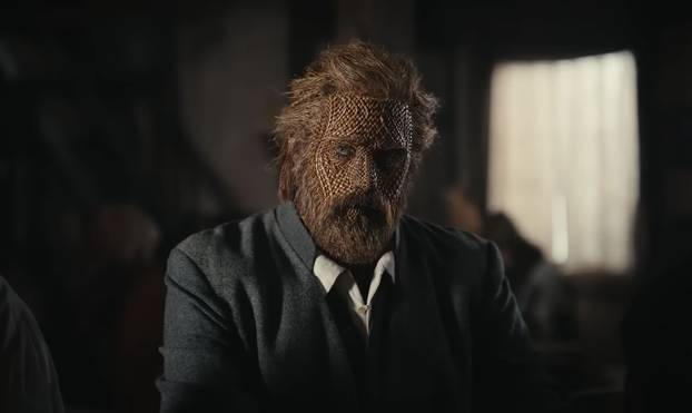 Olivia Colman and basket-like husband Alexander Skarsgård steam up the screen in first look Wicker trailer