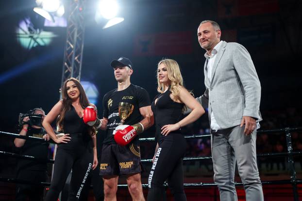 Zagreb: Borilački spektakl Golden Fight 8, borba Andrei Kedves - Reza Jafari
