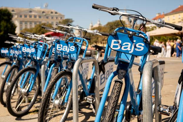 Zagreb: Bajs, sustav javnih bicikala