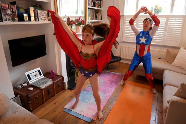 Vježbaju kao superheroji
