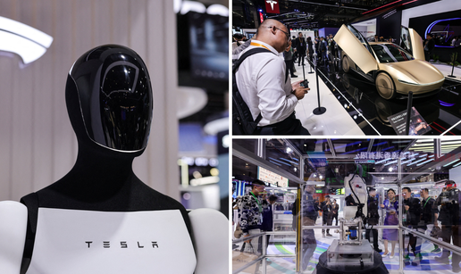 FOTO Sajam u Šangaju! Čudna leteća vozila, roboti koji se tuku i auti kakve još niste vidjeli...