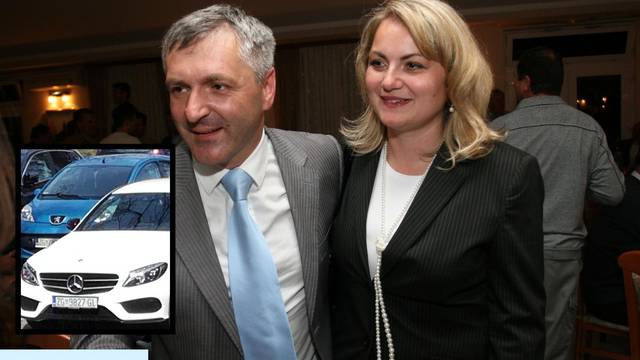 Supruga HDZ-ova čelnika vozi Mercedes vrijedan 298.000 kn