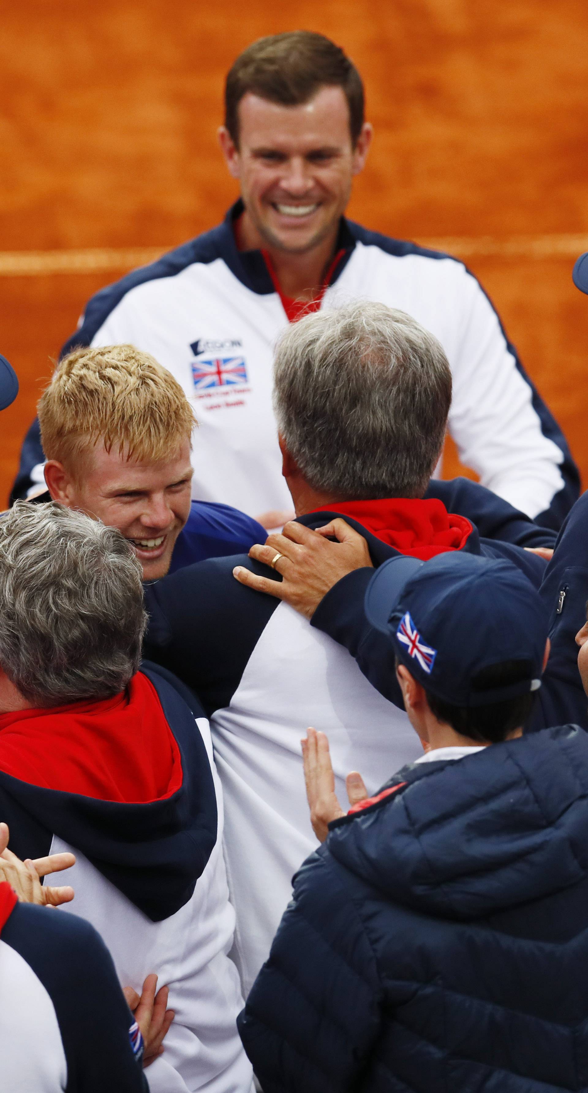 Serbia v Great Britain - Davis Cup Quarter Final