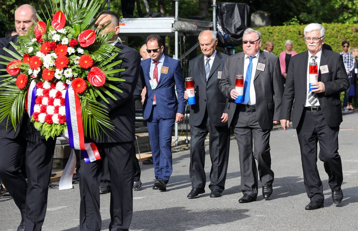 Na Mirogoju odana počast žrtvama blajburške tragedije
