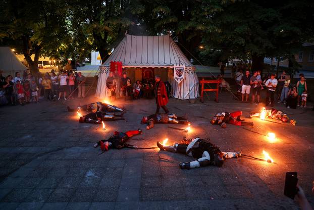 Donja Stubica: Borbe vatrom na Tahijevom viteškom turniru