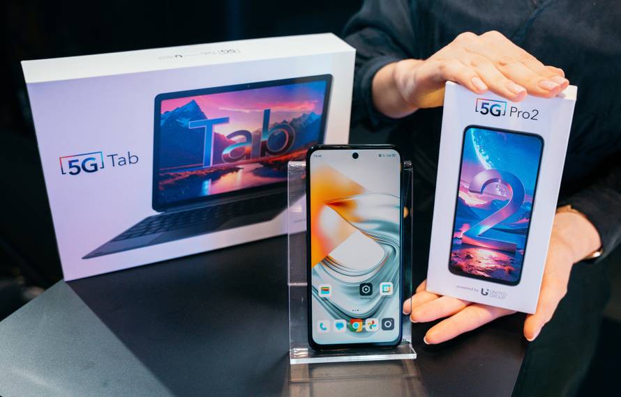 Telemach predstavio novi 5G telefon, a odsad imaju i tablet