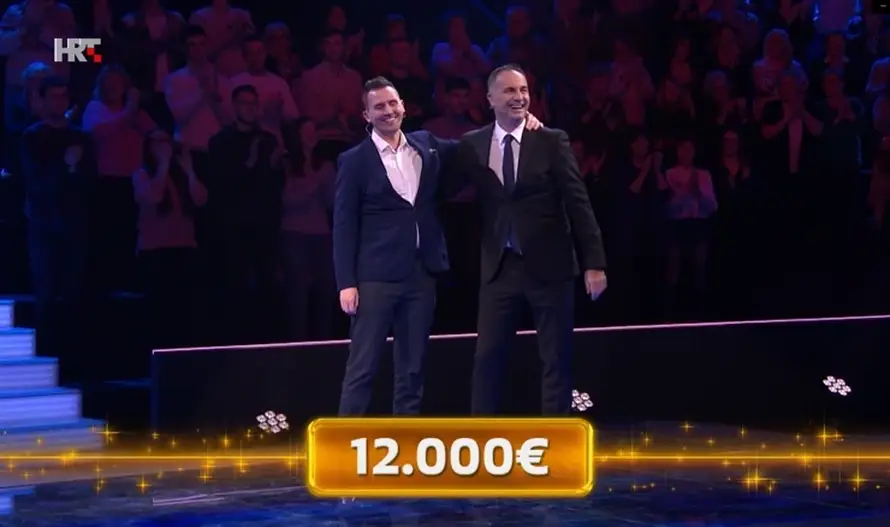 Marin u 'Superpotjeri' nadigrao četvoricu lovaca u posljednjoj sekundi i osvojio 12.000 eura