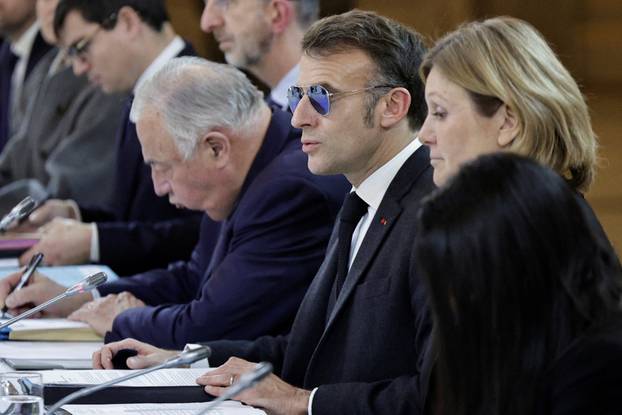Meeting on New-Caledonia at the Elysee Palace in Paris