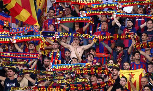 Ništa od 'Culésa' u Beogradu: Uefa kaznila navijače Barcelone