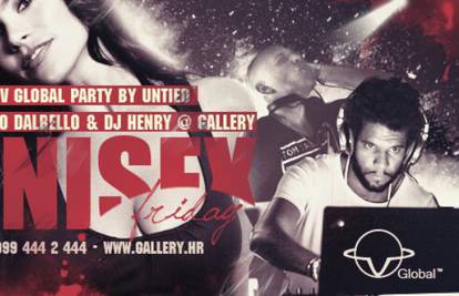 Unisex friday predstavlja V Global Party u Gallery klubu