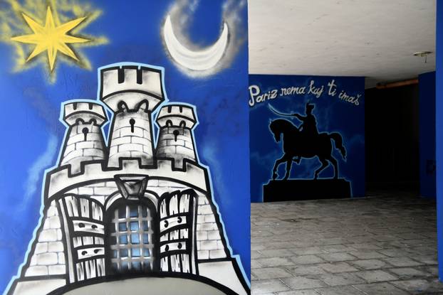 Zagreb: Osvanuli novi murali posvećeni Dinamu u Novom Jelkovcu